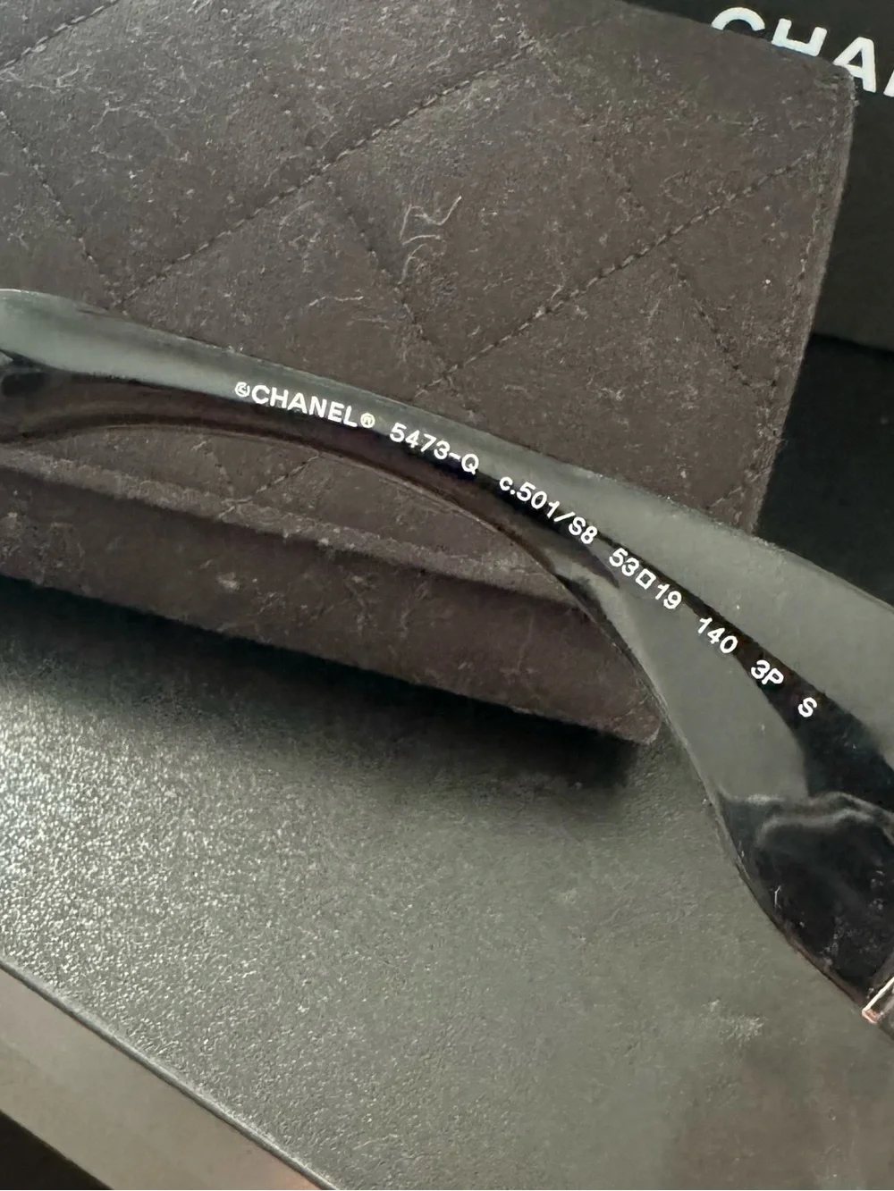 CHANEL lens inclusions polarized